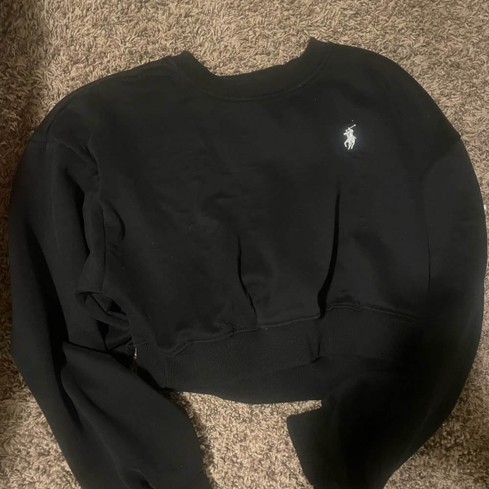 Polo Ralph Lauren Black Crewneck Sweater